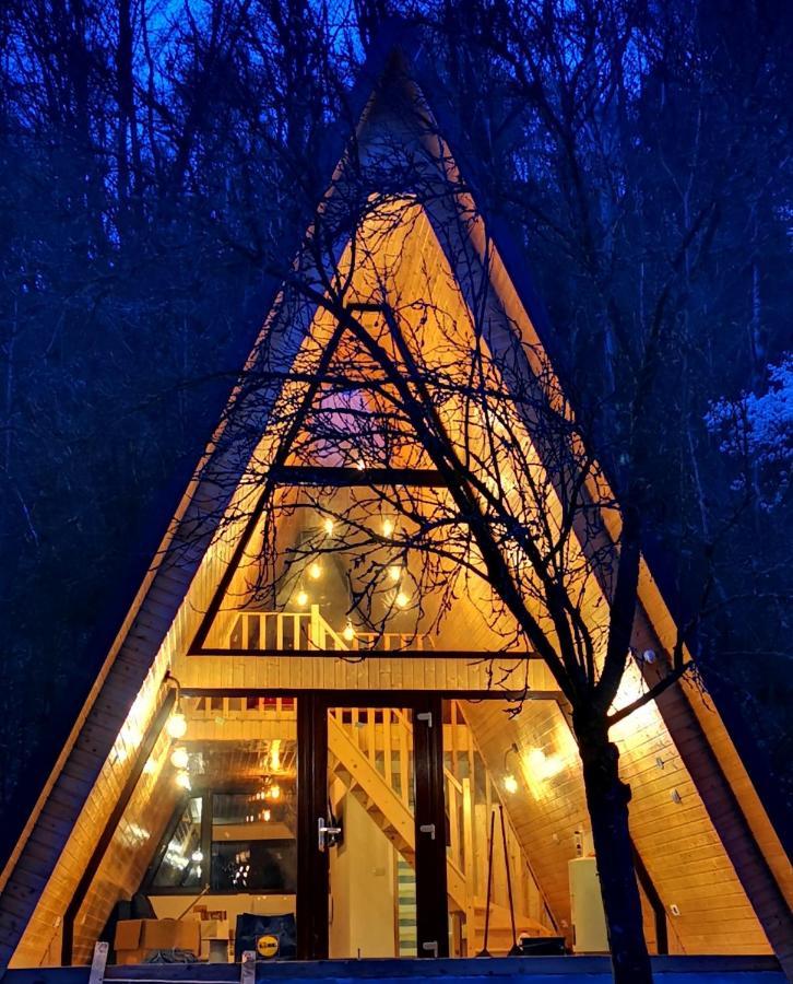 Casa - Cabana Tip A Frame, Cerna, Vaideeni, Valcea Cerna  Exteriör bild