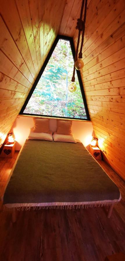 Casa - Cabana Tip A Frame, Cerna, Vaideeni, Valcea Cerna  Exteriör bild